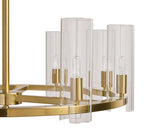 Clarabelle Chandelier - Small - Brass 107926 Sunpan