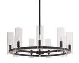 Clarabelle Chandelier - Small - Black 107927 Sunpan