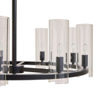 Clarabelle Chandelier - Small - Black 107927 Sunpan