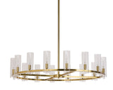 Clarabelle Chandelier - Large - Brass 107928 Sunpan