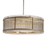 Kore Chandelier - Large - Brass - Clear 107929 Sunpan