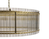 Kore Chandelier - Large - Brass - Clear 107929 Sunpan