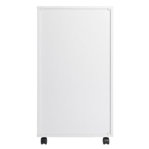 Winsome Wood Halifax 7-drawer Mobile Cabinet - White, Versatile Storage Solution For Home, Office & Crafts White Composite Wood 10792-winsome-wood