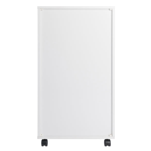 Winsome Wood Halifax 7-drawer Mobile Cabinet - White, Versatile Storage Solution For Home, Office & Crafts White Composite Wood 10792-winsome-wood