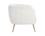 Amara Lounge Chair - Copenhagen White 107961 Sunpan