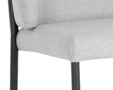 Pearce Counter Stool - Light Grey / Bravo Cognac 107962 Sunpan