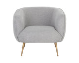 Amara Lounge Chair - Soho Grey 107963 Sunpan