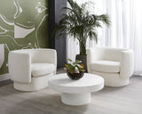 Valence Armchair - Maya White 107996 Sunpan