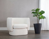 Valence Armchair - Maya White 107996 Sunpan