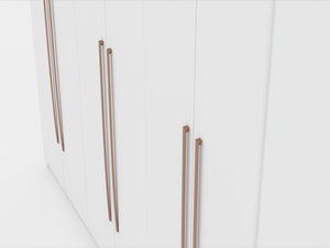 Manhattan Comfort Gramercy Contemporary - Modern Wardrobe/ Armoire/ Closet White 107GMC1