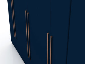 Manhattan Comfort Gramercy Contemporary - Modern Wardrobe/ Armoire/ Closet Tatiana Midnight Blue 107GMC4