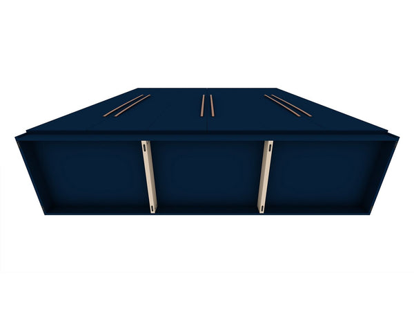 Manhattan Comfort Gramercy Contemporary - Modern Wardrobe/ Armoire/ Closet Tatiana Midnight Blue 107GMC4