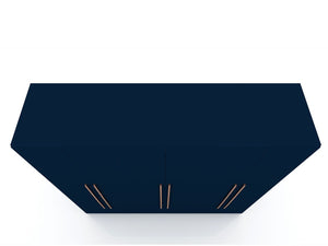 Manhattan Comfort Gramercy Contemporary - Modern Wardrobe/ Armoire/ Closet Tatiana Midnight Blue 107GMC4