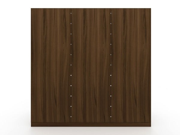 Manhattan Comfort Gramercy Contemporary - Modern Wardrobe/ Armoire/ Closet Brown 107GMC5
