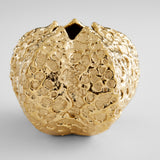 Pores Vase Gold 10800 Cyan Design