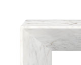 Nomad Bench - Marble Look - White 108021 Sunpan