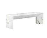 Nomad Bench - Marble Look - White 108021 Sunpan