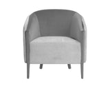 Sheva Armchair - San Remo Winter Cloud / Antonio Charcoal 108052 Sunpan