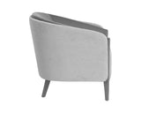 Sheva Armchair - San Remo Winter Cloud / Antonio Charcoal 108052 Sunpan