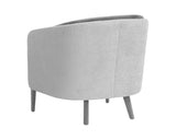 Sheva Armchair - San Remo Winter Cloud / Antonio Charcoal 108052 Sunpan