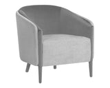 Sheva Armchair - San Remo Winter Cloud / Antonio Charcoal 108052 Sunpan