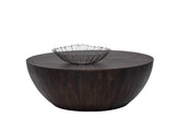 Kinsley Coffee Table - Small - Dark Brown 108054 Sunpan