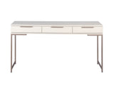 Rebel Desk - Champagne Gold - Cream 108077 Sunpan