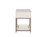 Rebel Nightstand - Small - Champagne Gold - Cream 108078 Sunpan