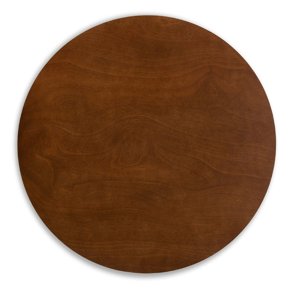 Baxton Studio Baxton Studio Philip 5-Piece Mid-Century Dining Set with Walnut Finish & Light Beige Upholstery Parlin/Hexa-Latte/Walnut-5PC Dining Set