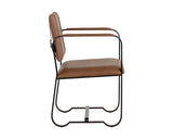 Garrett Office Chair - Cognac Leather 108098 Sunpan