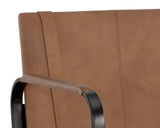 Garrett Office Chair - Cognac Leather 108098 Sunpan