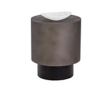 Bernaby End Table - Gunmetal 108102 Sunpan