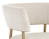 Maestro Lounge Chair - Dove Cream 108146 Sunpan