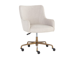 Franklin Office Chair - Beige Linen 108155 Sunpan