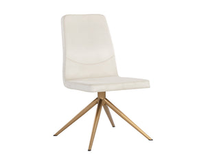 Hilda Swivel Dining Chair - Vienna Cream 108193 Sunpan