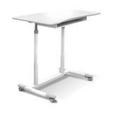 IDEAZ 1081UFOWhite Adjustable Standing Desk White PVC 1081UFO