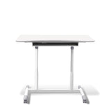 IDEAZ 1081UFOWhite Adjustable Standing Desk White PVC 1081UFO