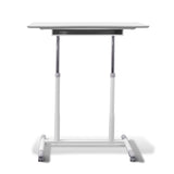 IDEAZ 1081UFOWhite Adjustable Standing Desk White PVC 1081UFO