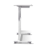 IDEAZ 1081UFOWhite Adjustable Standing Desk White PVC 1081UFO