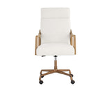 Collin Office Chair - Natural - Heather Ivory Tweed 108205 Sunpan