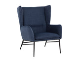 Kasen Lounge Chair - Belfast Navy 108212 Sunpan