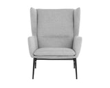 Kasen Lounge Chair - Belfast Heather Grey 108213 Sunpan