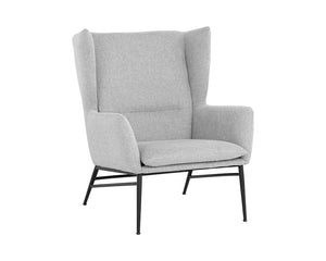 Kasen Lounge Chair - Belfast Heather Grey 108213 Sunpan