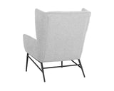 Kasen Lounge Chair - Belfast Heather Grey 108213 Sunpan