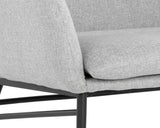 Kasen Lounge Chair - Belfast Heather Grey 108213 Sunpan