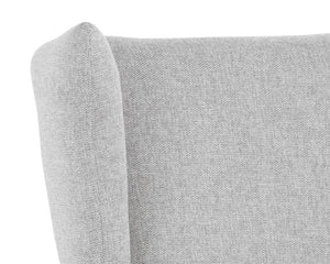 Kasen Lounge Chair - Belfast Heather Grey 108213 Sunpan