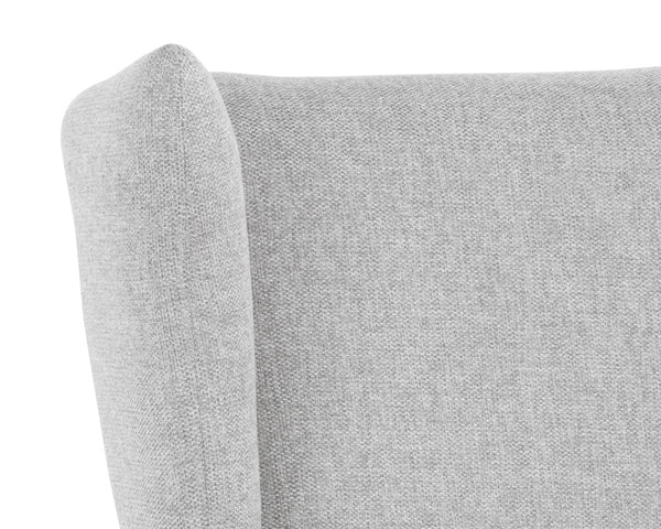 Kasen Lounge Chair - Belfast Heather Grey 108213 Sunpan