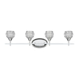 Kersey 34'' Wide 4-Light Vanity Light - Polished Chrome 10822/4 Elk Lighting