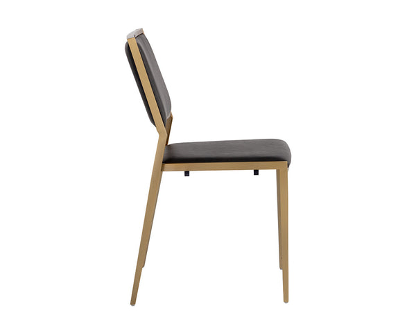 Odilia Stackable Dining Chair - Bravo Portabella 108234 Sunpan