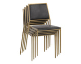 Odilia Stackable Dining Chair - Bravo Portabella 108234 Sunpan